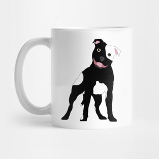 Staffie BW Mug